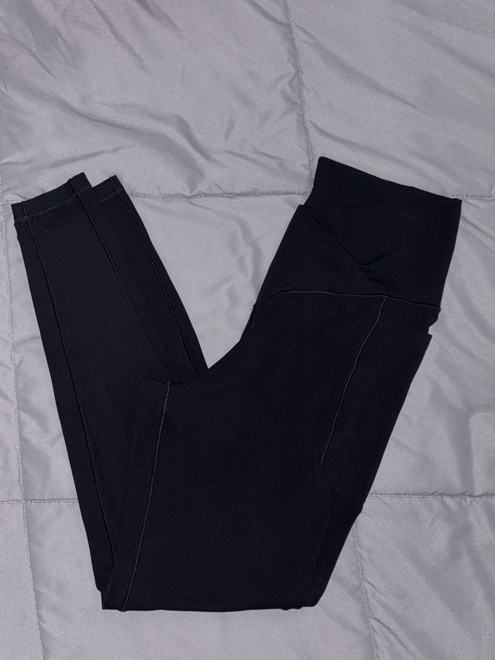 aerie Black crossover Leggings